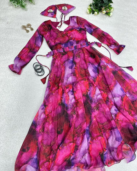 Pure jimmy organza gown