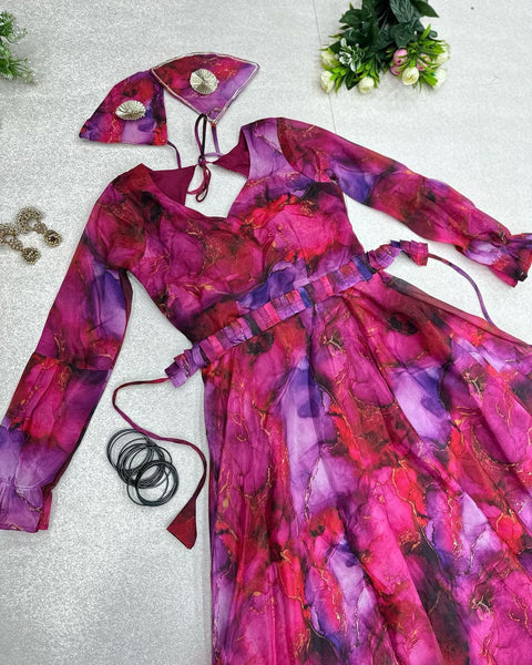 Pure jimmy organza gown